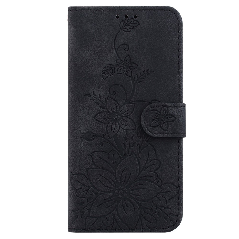 Cover con cordino floreale per iPhone 15 Pro Max