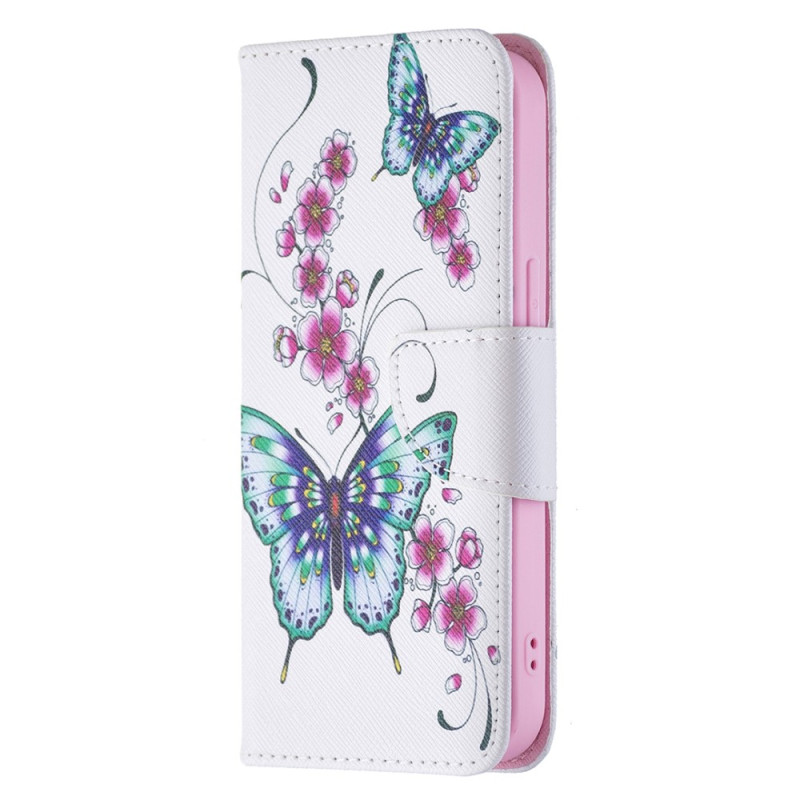 Custodia iPhone 15 Farfalle in volo