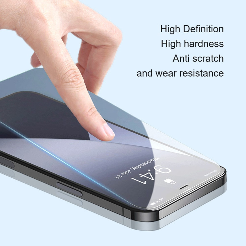 Protezione dello schermo in vetro temperato per iPhone 15 Pro - Dealy
