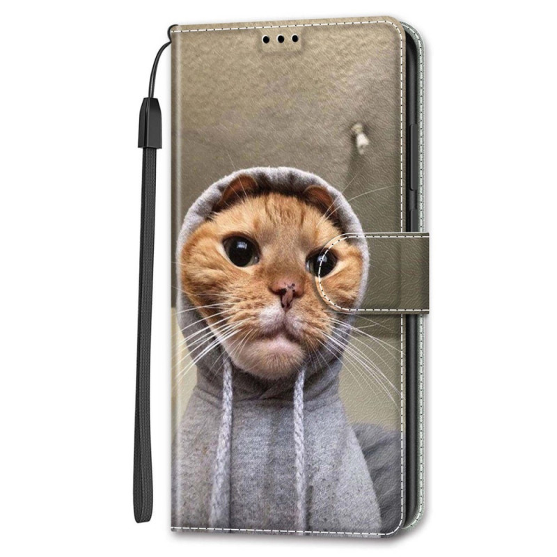 Google Pixel 8 Pro Yo Cat Custodia con cordino