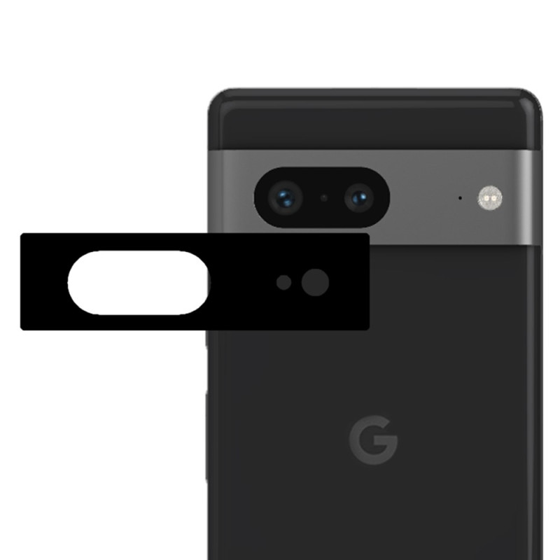 Lente protettiva in vetro temperato per Google Pixel 8 versione nera