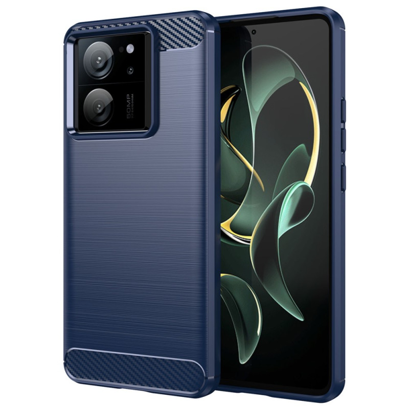 Custodia Xiaomi 13T / 13T Pro in fibra di carbonio spazzolata