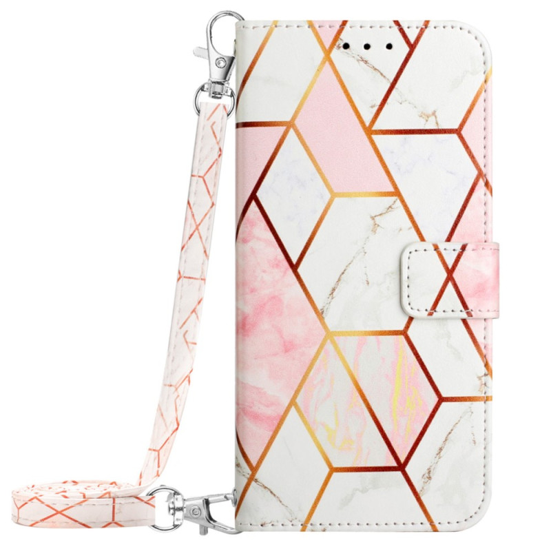 Sony Xperia 5 V Borsa a tracolla marmo