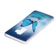 Samsung Galaxy S9 Custodia a farfalla blu fluorescente