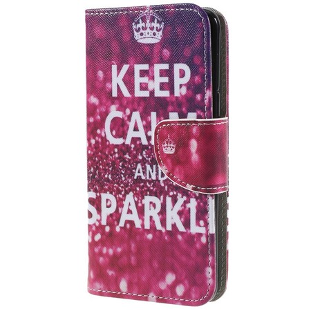Custodia per Samsung Galaxy S9 Keep Calm and Sparkle