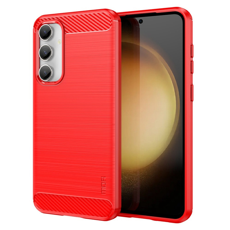 Samsung Galaxy S23 FE Custodia in fibra di carbonio spazzolata MOFI