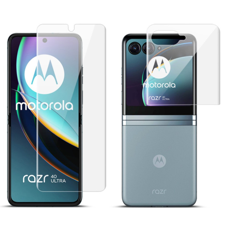 Schermo e protezione posteriore per Motorola Razr 40 Ultra