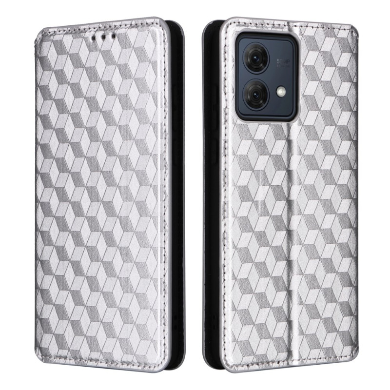Flip Cover Moto G84 5G 3D Losanges