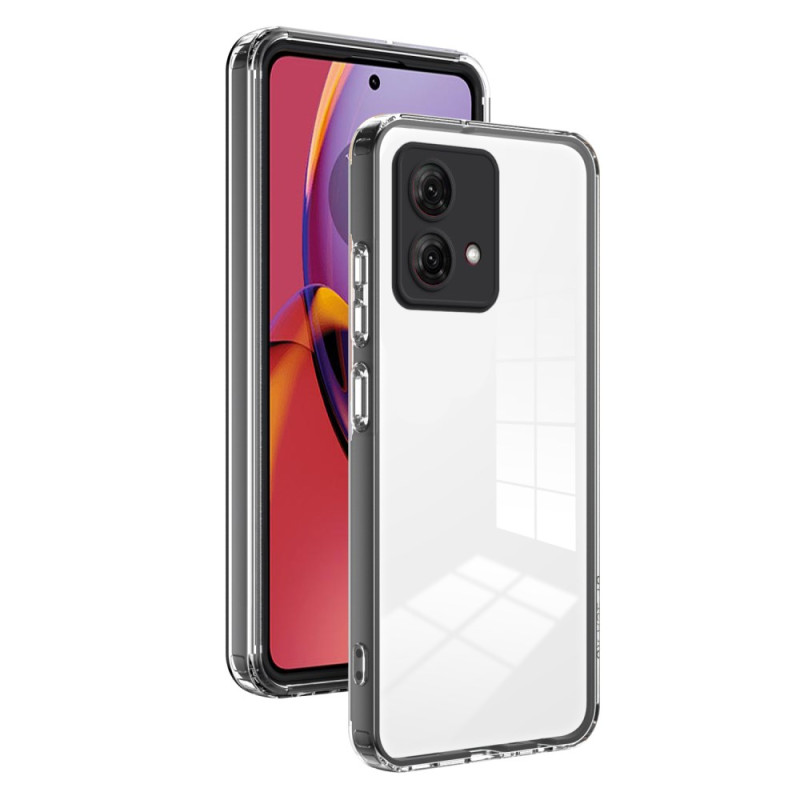Moto G84 5G Custodia trasparente Bordi colorati