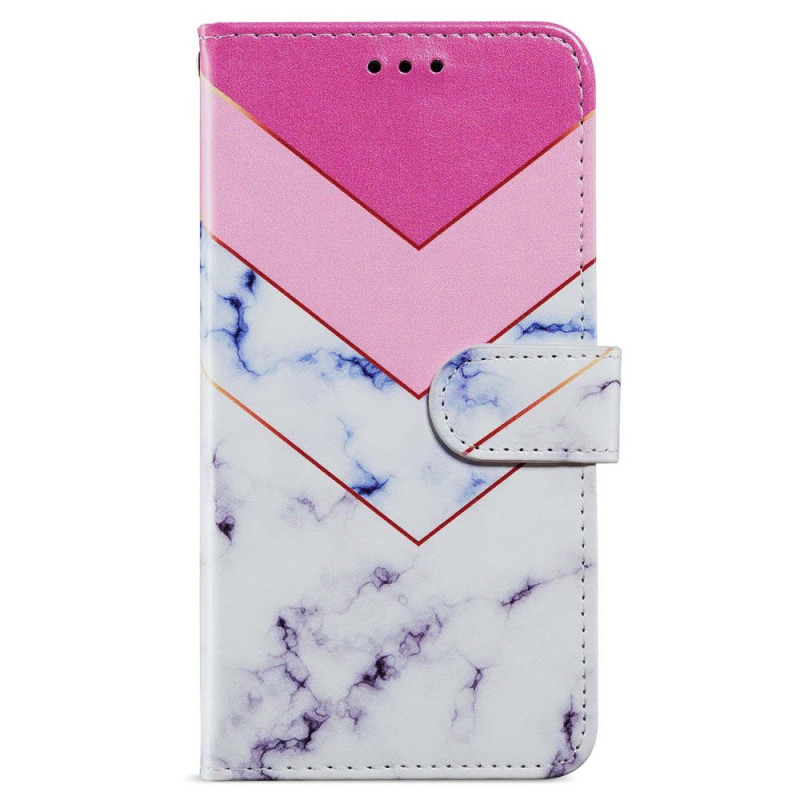 Moto G54 5G Smoked Marble Custodia con cinturino marmo
