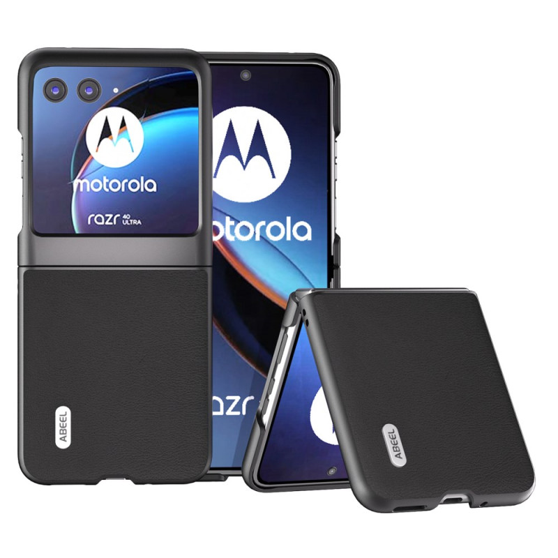 Copertura Motorola Razr 40 Ultra 5G Stile Pelle ABEEL