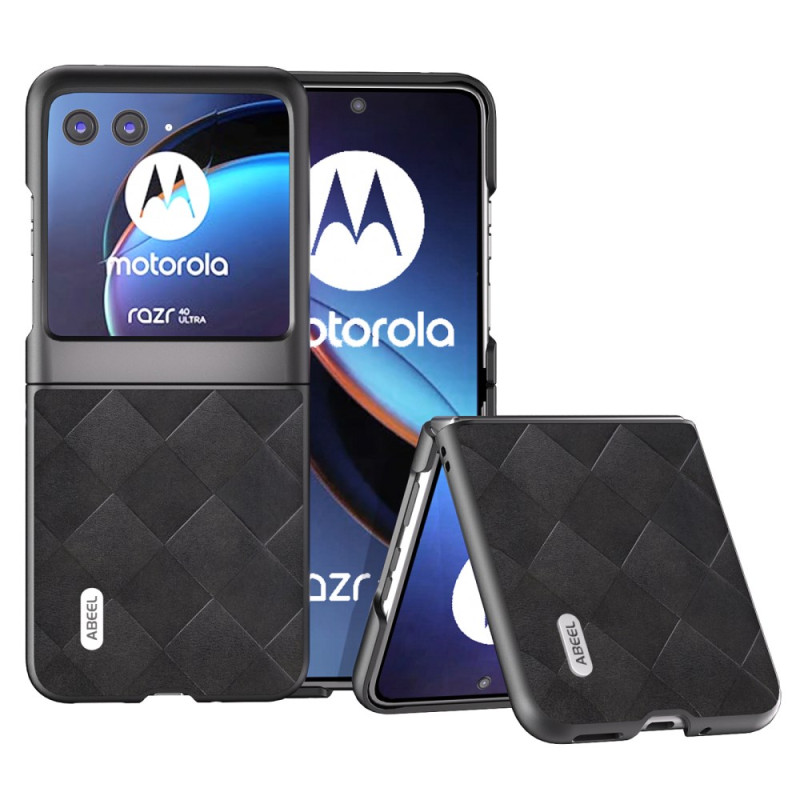 Copertura Motorola Razr 40 Ultra 5G Stile Tessuto ABEEL