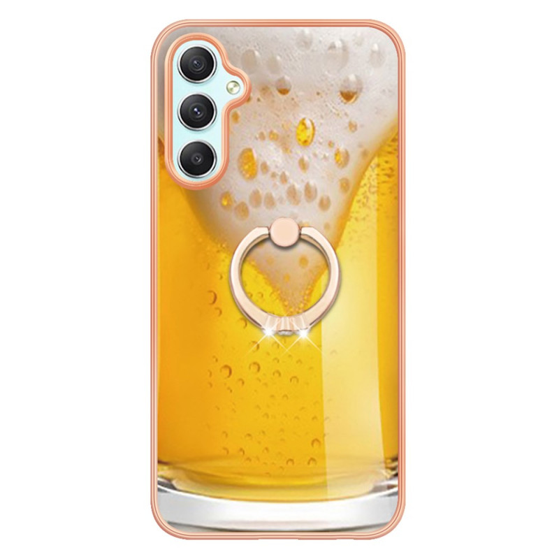Cover per telefono Samsung Galaxy A25 5G con supporto per anello di birra