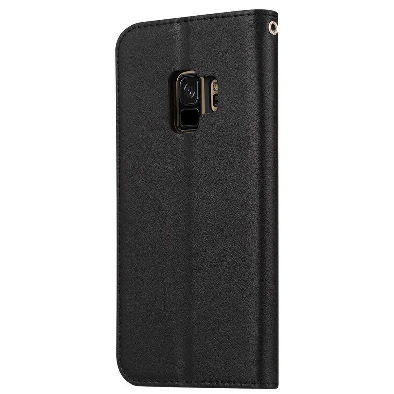 Custodia in similpelle Flip Cover Samsung Galaxy S9