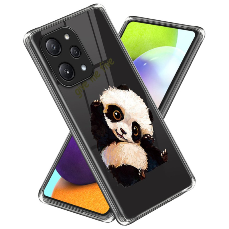 Xiaomi Redmi 12 5G / Poco M6 Pro 5G Custodia Cute Panda