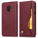 Custodia Flip Cover Samsung Galaxy A8 in similpelle