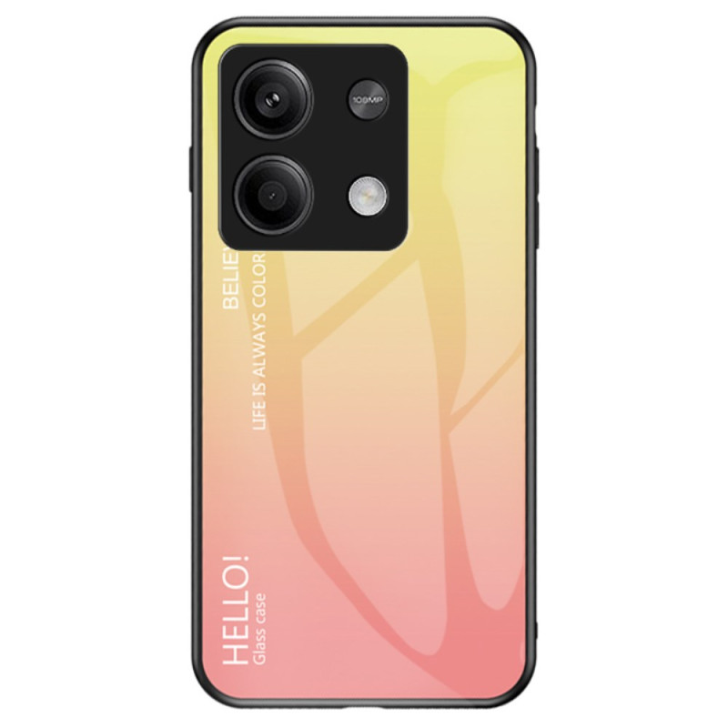 Xiaomi Redmi Note 13 5G Custodia in vetro temperato Colore sfumato