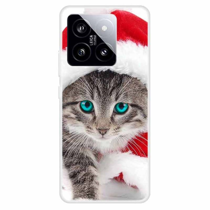 Custodia Xiaomi 14 Christmas Cat