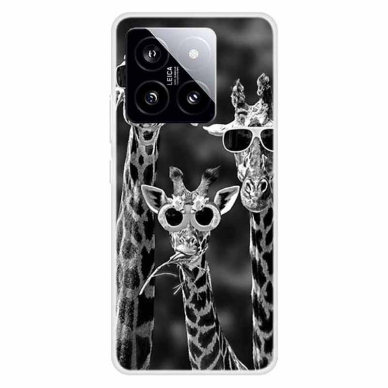 Custodia per occhiali da sole Xiaomi 14 Giraffe