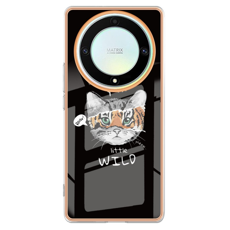 Copertura HHonor Magic 5 Lite 5G / X9a Gatto e Tigre