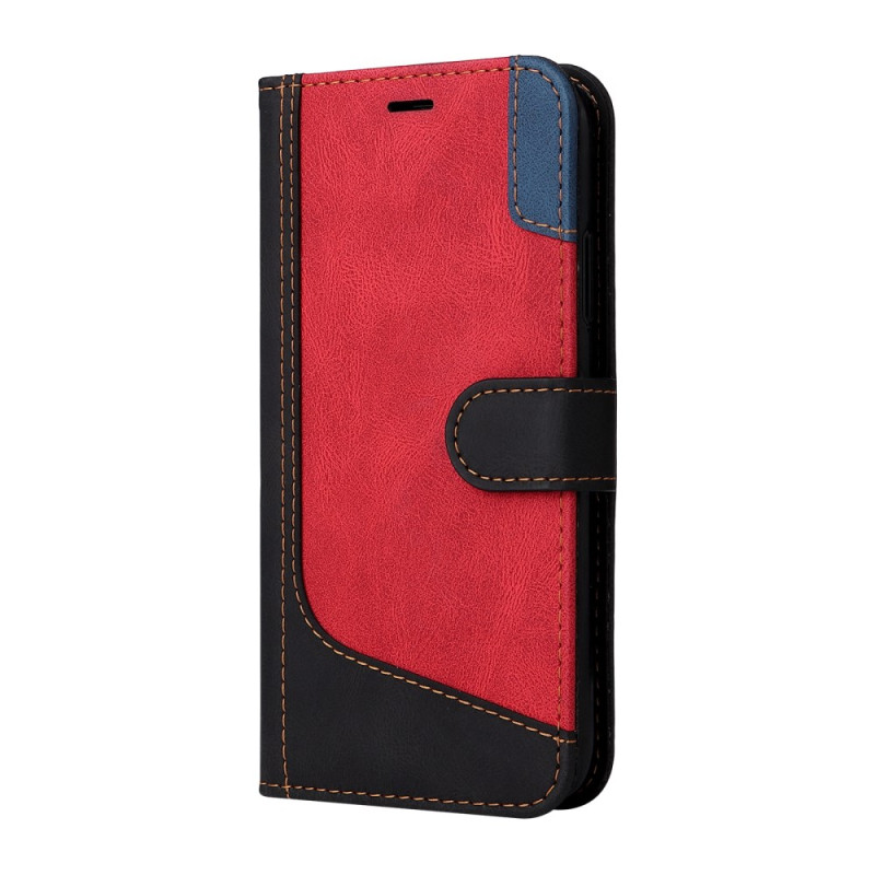 Xiaomi Redmi Note 13 4G Custodia con cinturino tricolore