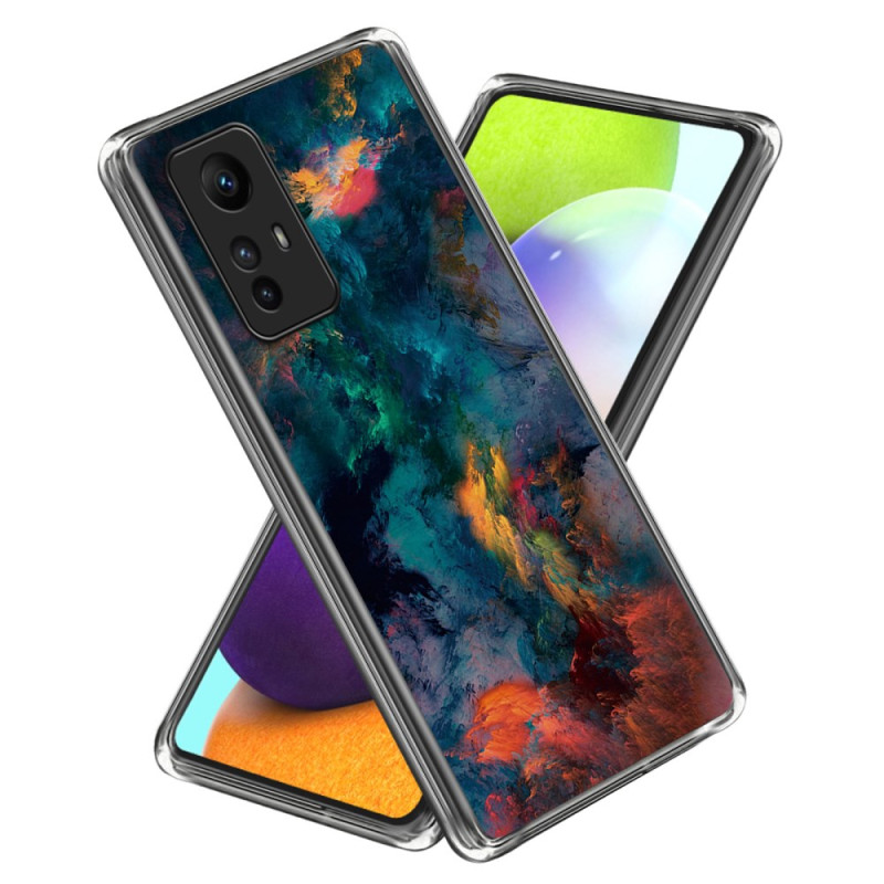 Xiaomi Redmi Note 12S Custodia Nuvole Colorate