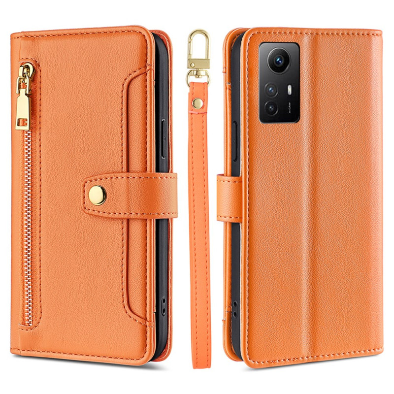 Custodia Xiaomi Redmi Note 12S con cordino e tracolla
