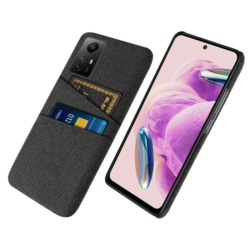 Xiaomi Redmi Note 12S Custodia Custodia in tessuto per carte di credito
