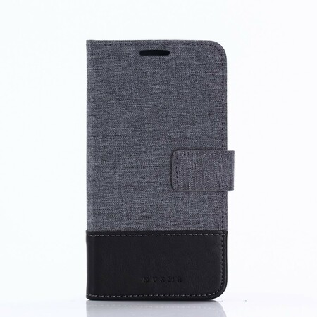 Samsung Galaxy J5 2017 Custodia Muxma effetto tessuto e pelle