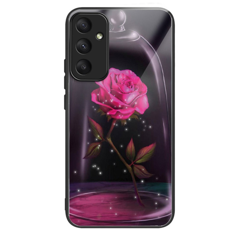 Samsung Galaxy A55 5G Custodia in vetro temperato rosa