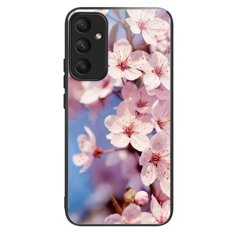 Samsung Galaxy A55 5G Custodia in vetro temperato Peach Blossom