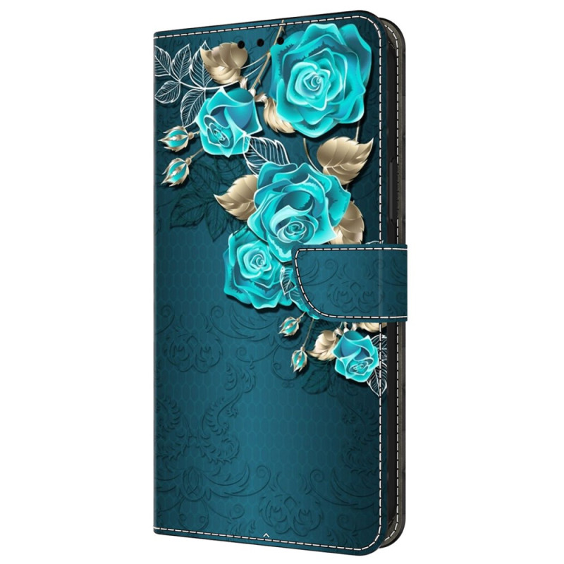 Housse Samsung Galaxy A35 5G Rose Bleu