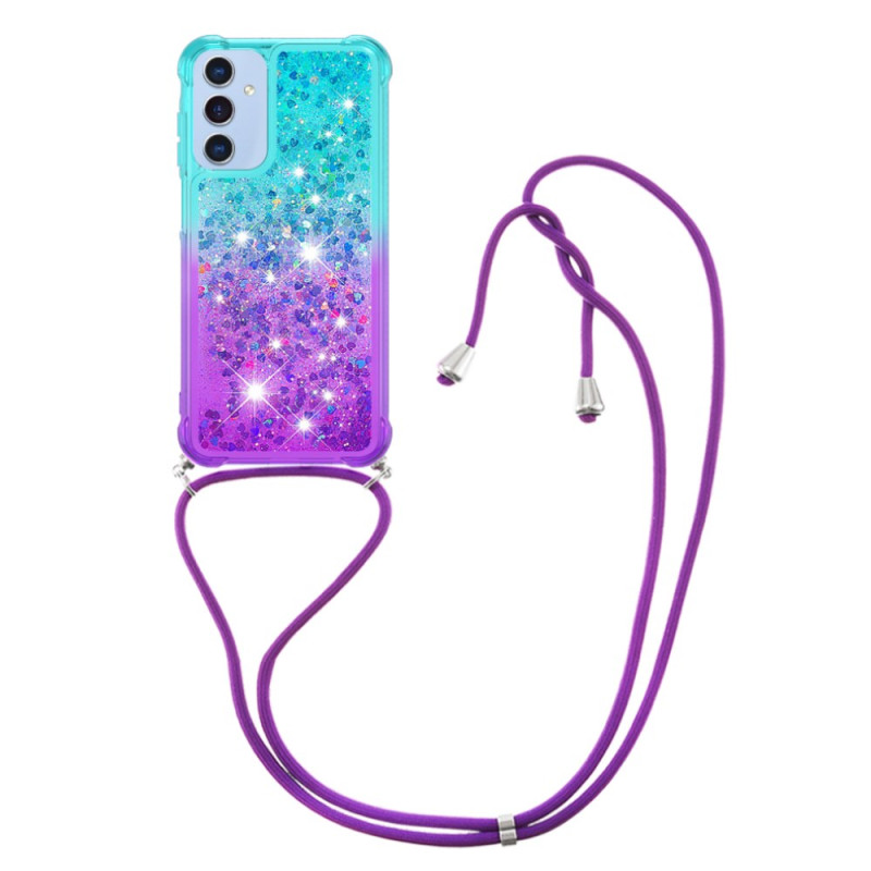 Samsung Galaxy A15 5G Gradient Glitter Drawcordino
 Cover