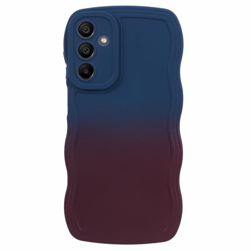 Samsung Galaxy A15 5G / A14 Custodia in silicone ondulato bicolore