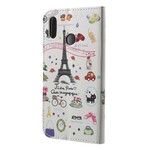 Huawei P20 Lite Custodia Amo Parigi