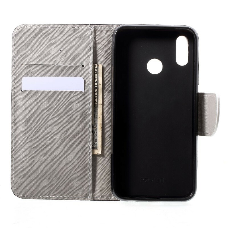 Custodia Huawei P20 Lite Farfalle