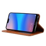 Custodia Flip Cover Huawei P20 Lite in similpelle