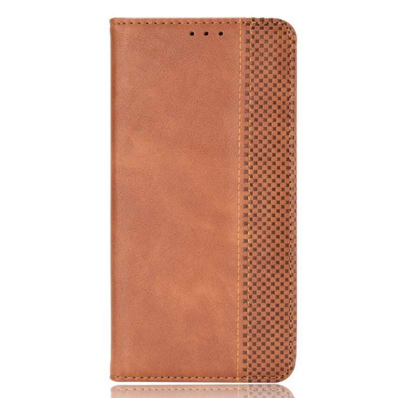 Flip Cover OnePlus 12 5G con texture retrò