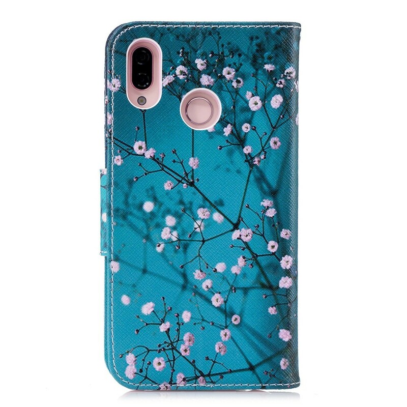 Huawei P20 Lite Custodia albero di fiori