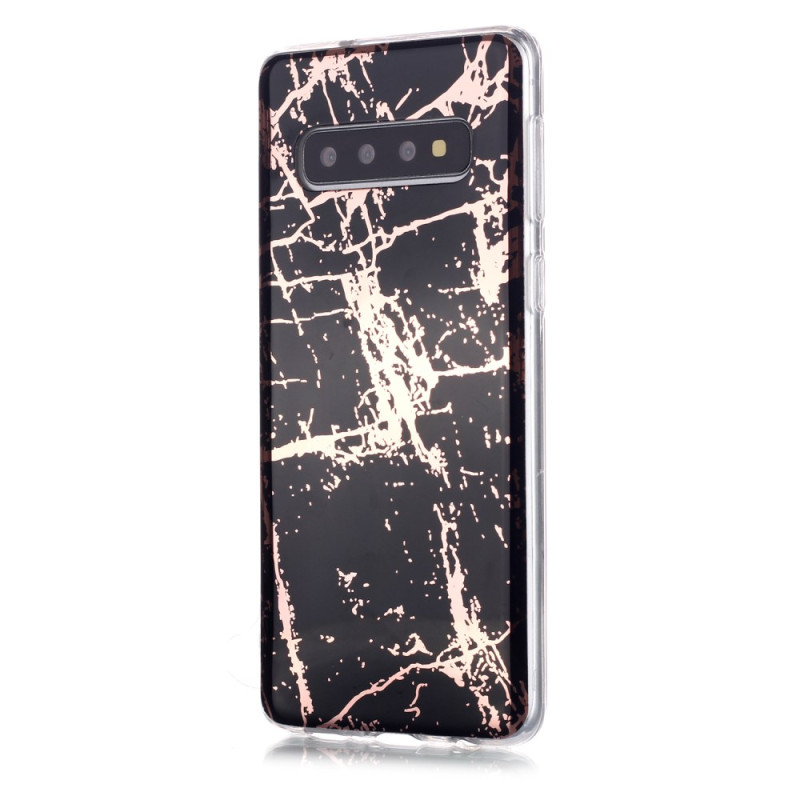 Custodia per Samsung Galaxy S10 con motivo marmorizzato