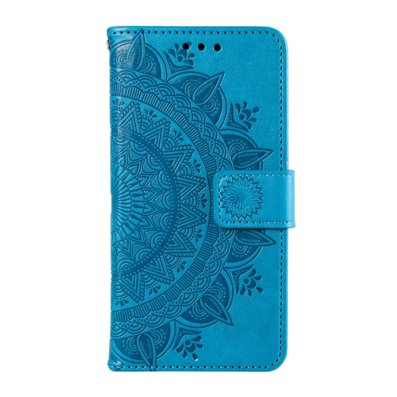 Custodia a portafoglio per Xiaomi Redmi Note 13 Pro 4G / Poco M6 Pro 4G con design Mandala