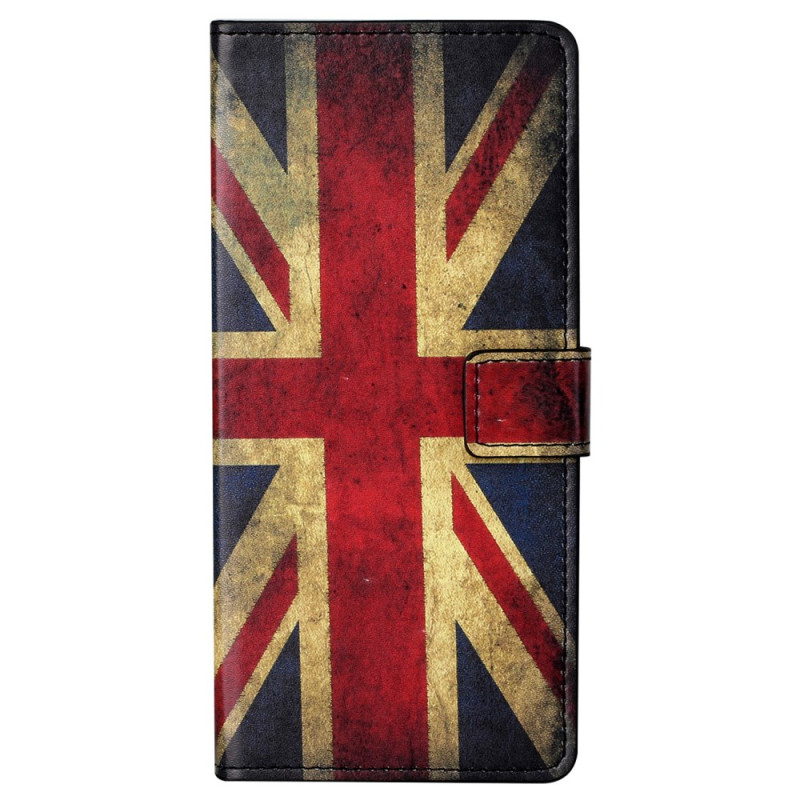 Xiaomi Redmi Note 13 5G Custodia Vintage Bandiera Inglese