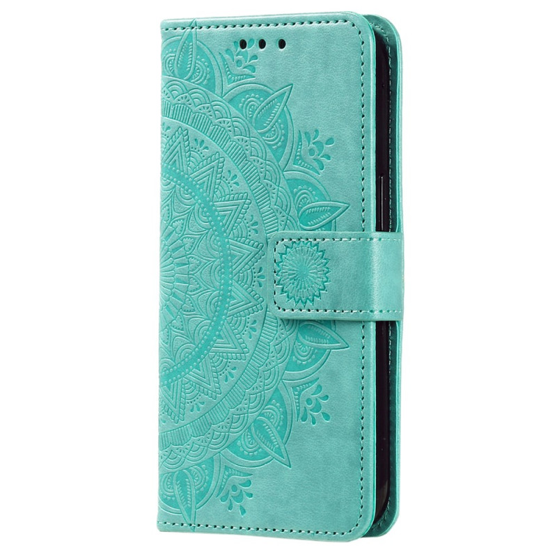 Housse Xiaomi Redmi Note 13 Pro Plus 5G Mandala Soleil à Lanière