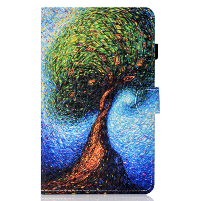 Custodia Samsung Galaxy Tab A9 Albero astratto