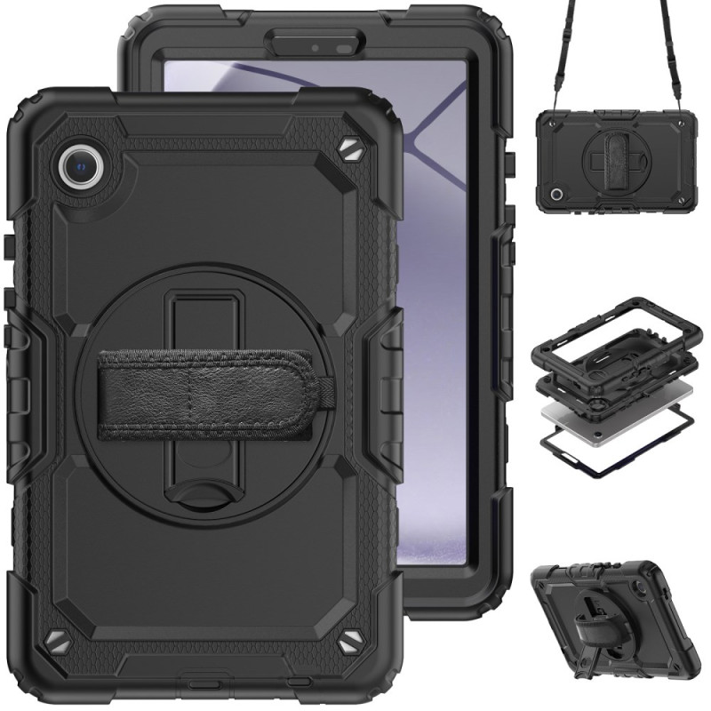 Custodia ultraresistente per Samsung Galaxy Tab A9 con protezione schermo
e tracolla