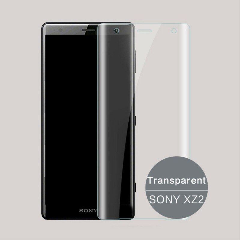 Protezione in vetro temperato curvo per Sony Xperia XZ2 MOFI