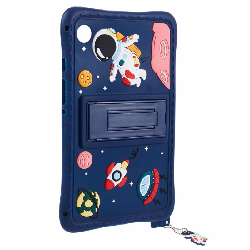 Custodia per Samsung Galaxy Tab A9 con supporto con design da astronauta