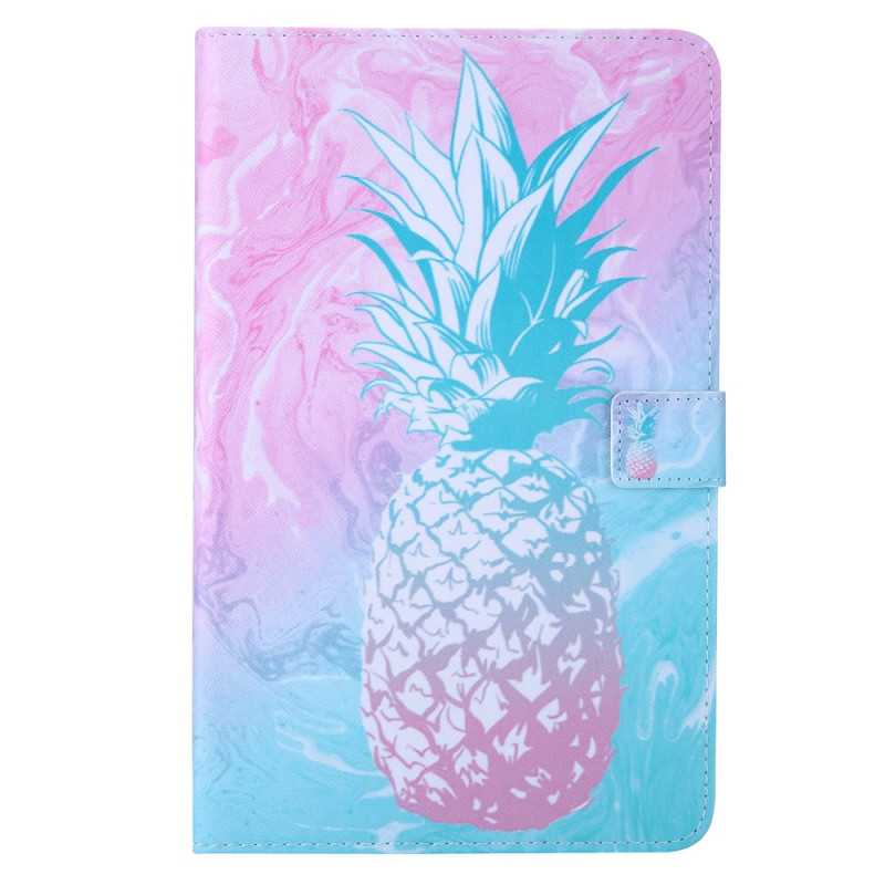 Samsung Galaxy Tab A11 Plus / A9 Plus Custodia Ananas Rosa Blu