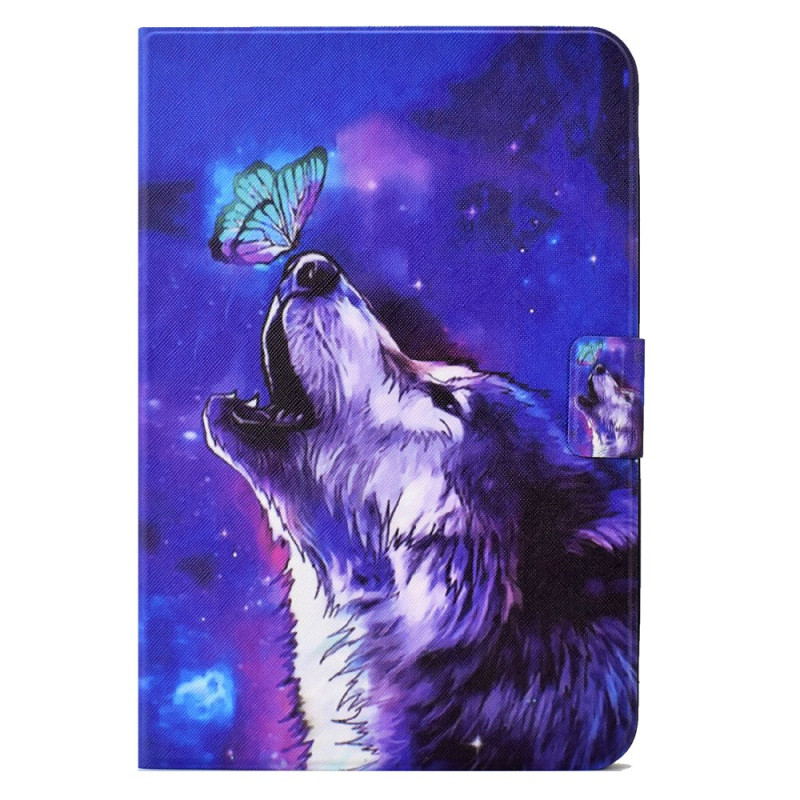 Samsung Galaxy Tab A9 Plus Custodia Butterfly and Wolf