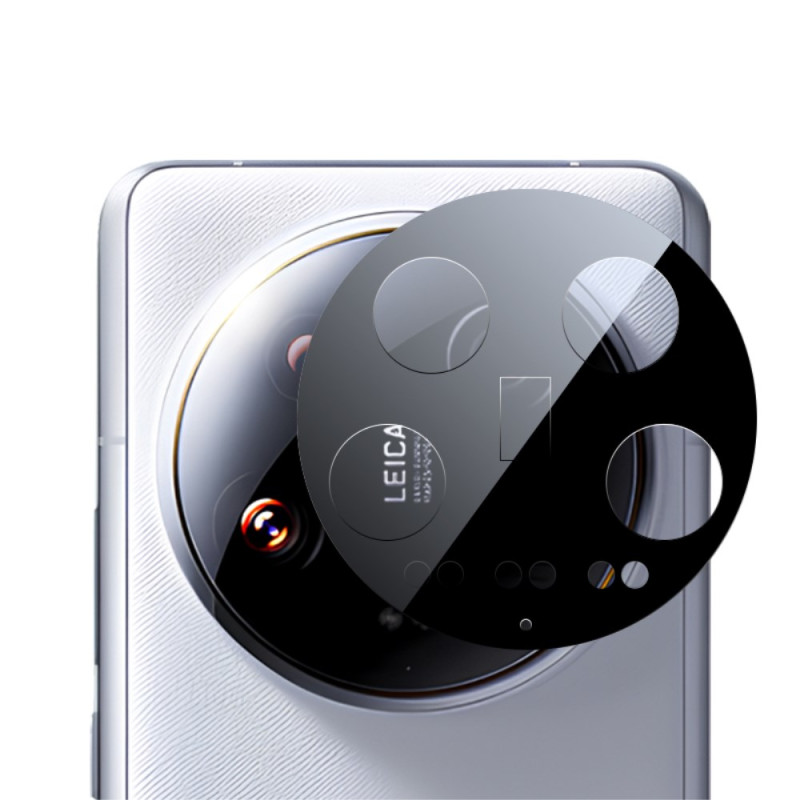 Lente protettiva in vetro temperato per Xiaomi 14 Ultra (Versione nera) RURIHAI